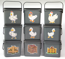 Recycling Buckets - Farm Chicken