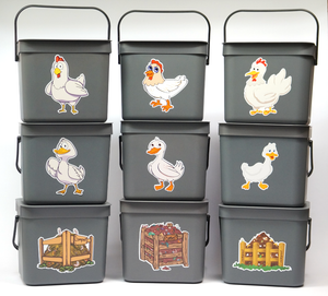 Recycling Buckets - Hamptons Duck