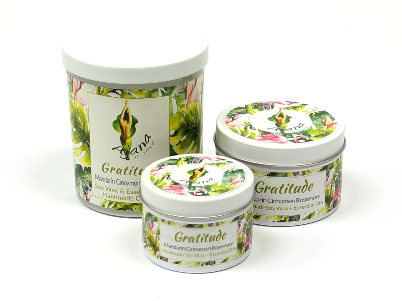 Gratitude Essential Oil Soy Wax Candle