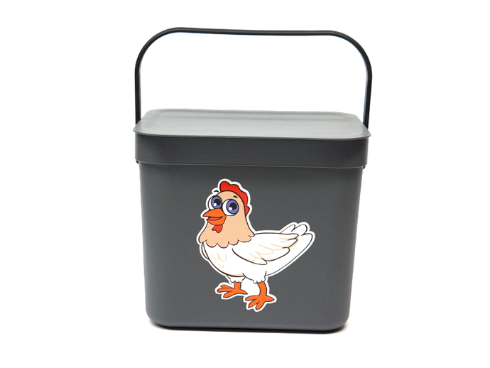 Recycling Buckets - Happy Chicken