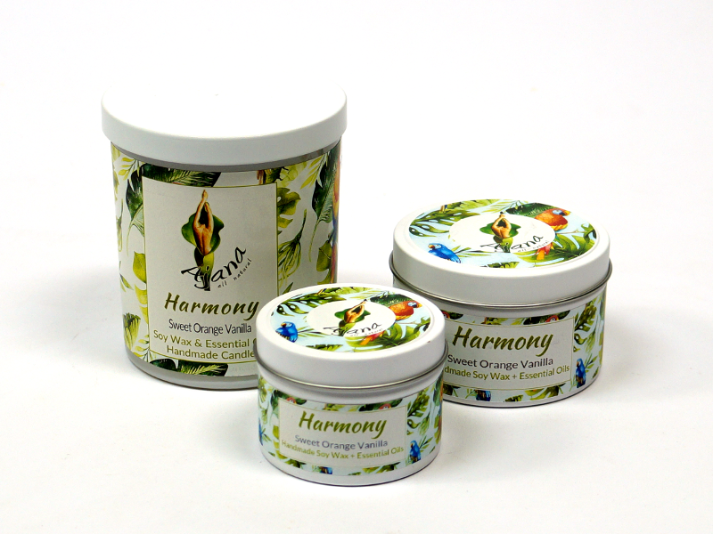 Harmony Essential Oil Soy Wax Candle