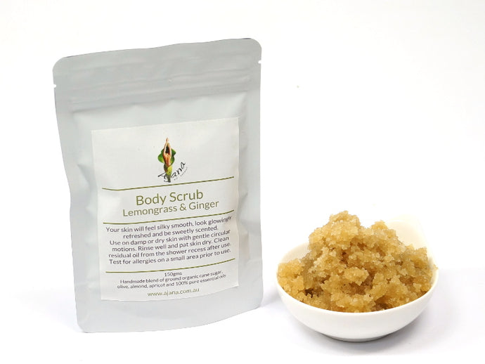 Lemongrass & Ginger Sugar Body Scrub
