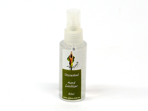 Unscented Hand Sanitiser - 50ML Spray Pump Pack